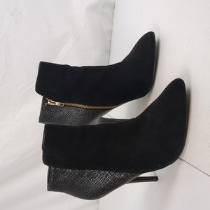 Steve Madden Dace Women's Ankle Zip Heeled Boots Black 9.5M